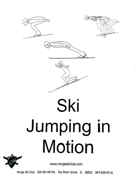 Ski Jumping in Motion