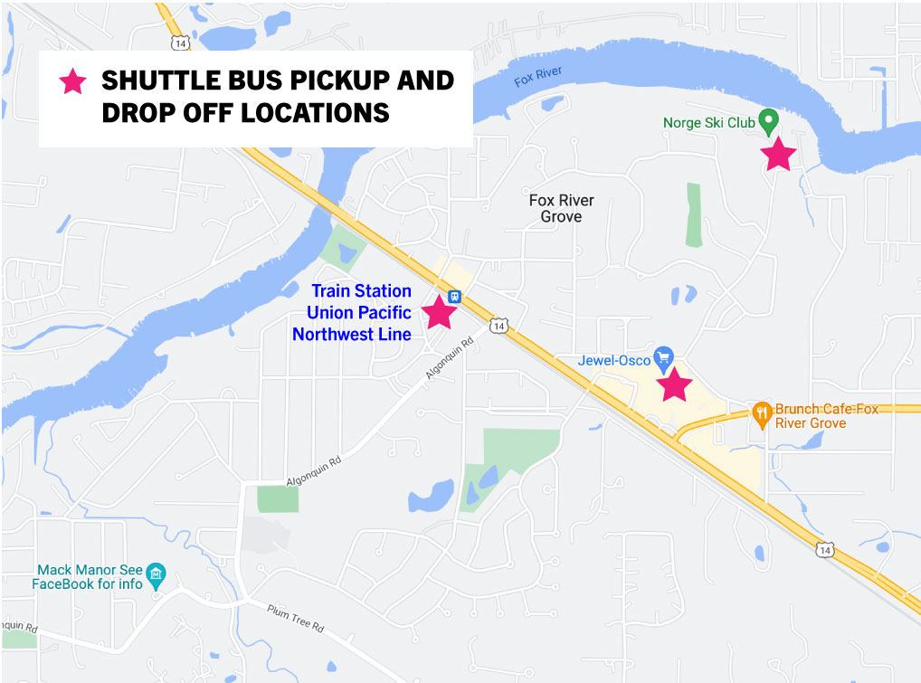 Shuttle Bus Map